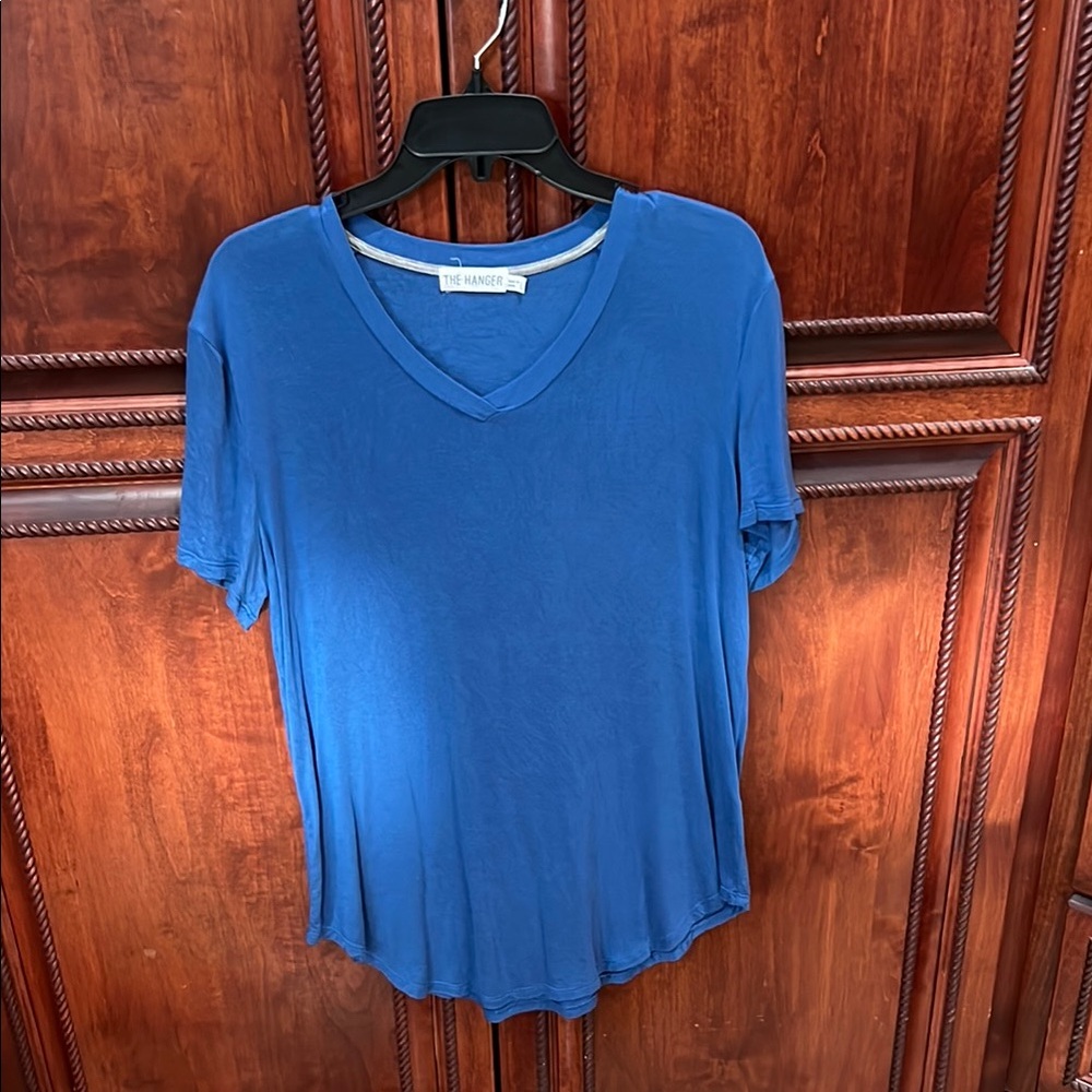 The Hanger Blue Short Sleeve Relaxed T-Shirt